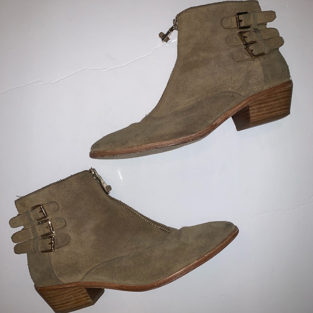 Rebecca Minkoff Alex Suede Ankle Boots